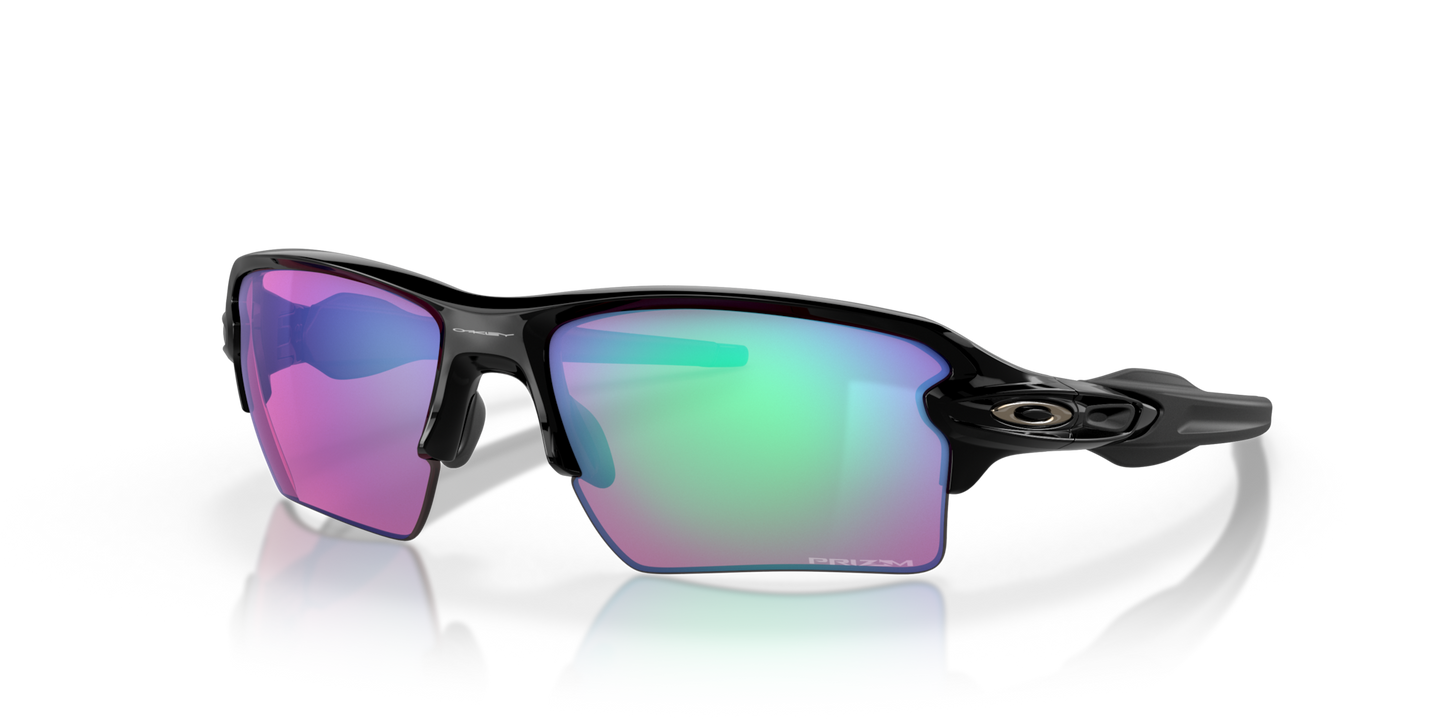 Flak® 2.0 XL prizm golf Lenses,  polished black Frame