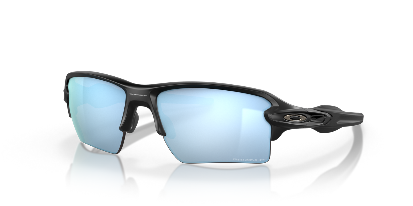 Flak® 2.0 XL prizm deep water polarized Lenses With atte black Frame