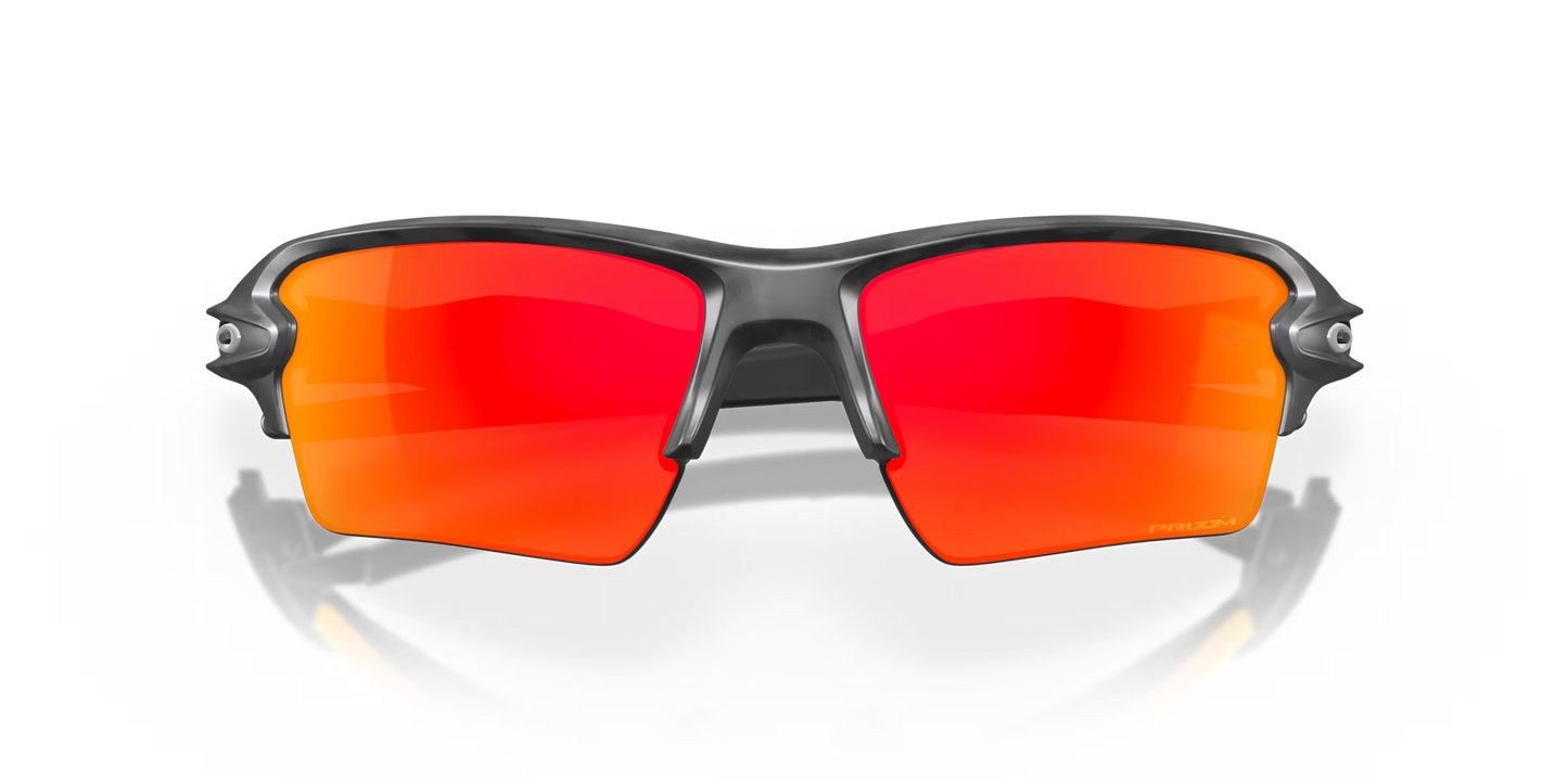 Oakley Flak 2.0 XL Black Camo Collection prizm ruby Lenses,  black camo Frame