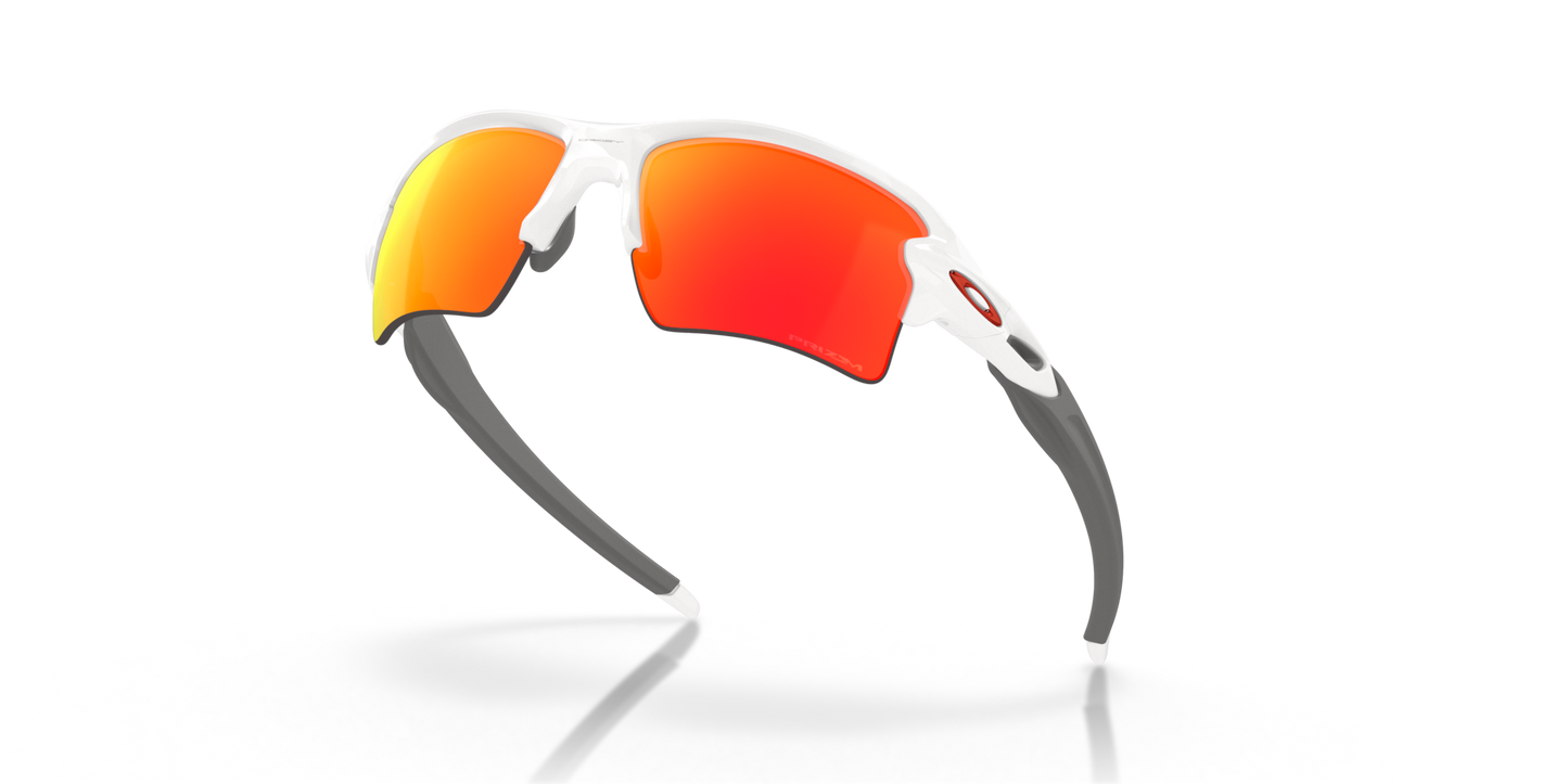 Oakley Flak 2.0 XL prizm ruby Lenses, polished white Frame