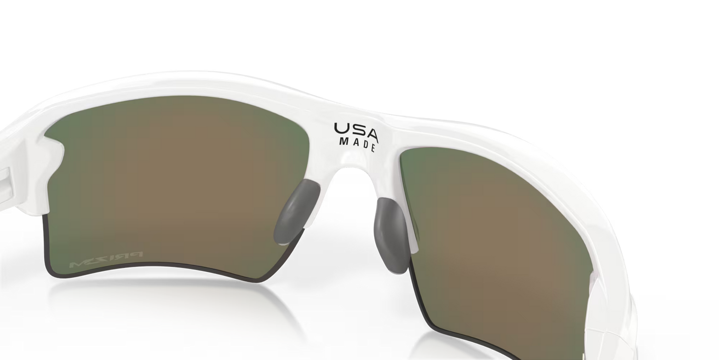 Oakley Flak 2.0 XL prizm ruby Lenses, polished white Frame