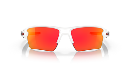 Oakley Flak 2.0 XL prizm ruby Lenses, polished white Frame