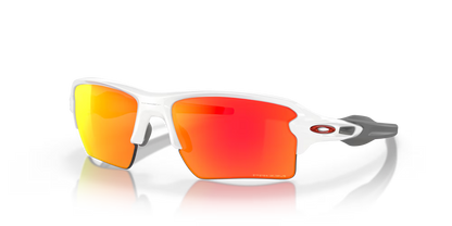 Oakley Flak 2.0 XL prizm ruby Lenses, polished white Frame