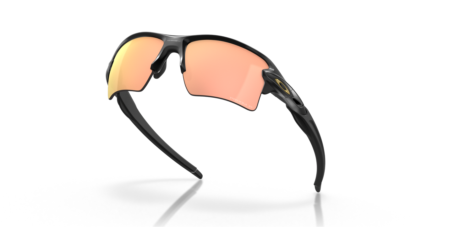 Flak® 2.0 XL prizm rose gold polarized Lenses With matte black Frame