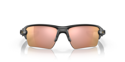 Flak® 2.0 XL prizm rose gold polarized Lenses With matte black Frame
