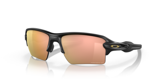 Flak® 2.0 XL prizm rose gold polarized Lenses With matte black Frame