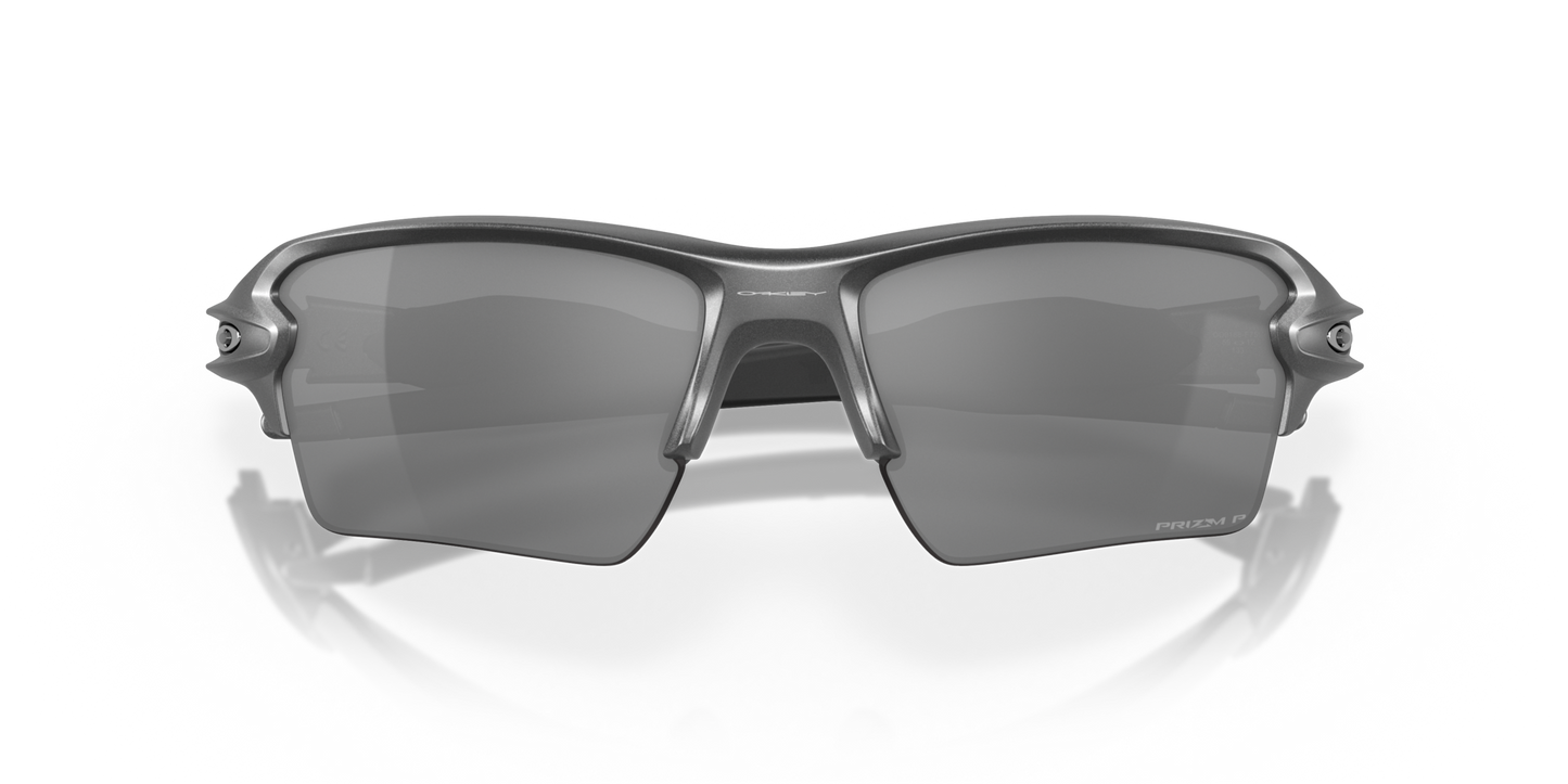 Flak® 2.0 XL prizm black polarized Lenses,  steel Frame
