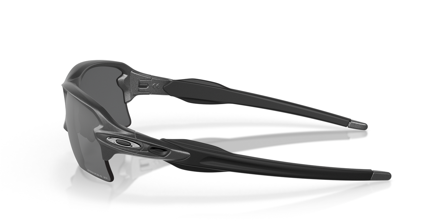 Flak® 2.0 XL prizm black polarized Lenses,  steel Frame