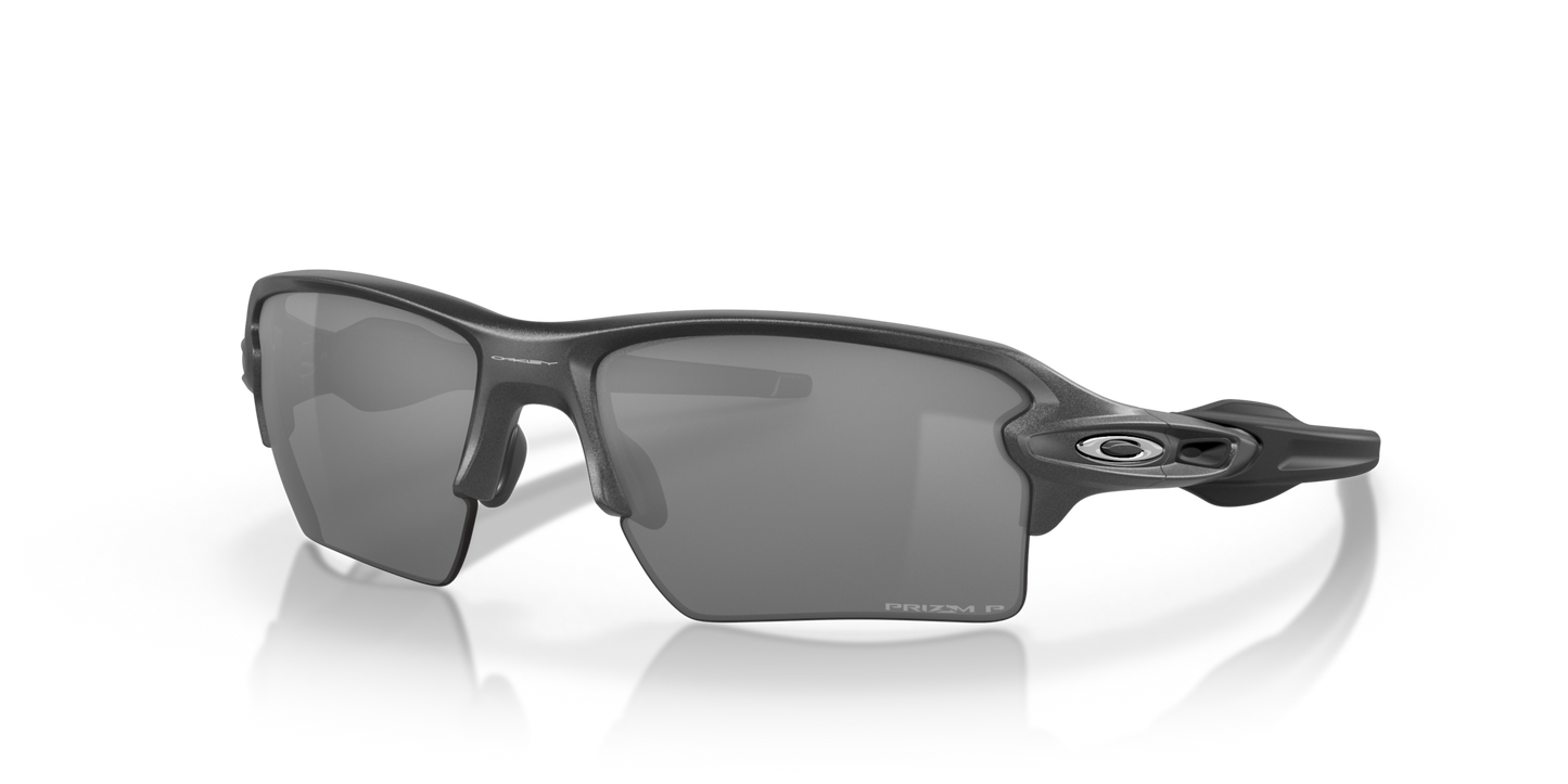 Flak® 2.0 XL prizm black polarized Lenses,  steel Frame