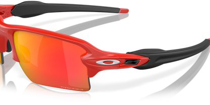 Flak® 2.0 XL prizm ruby Lenses With matte redline Frame