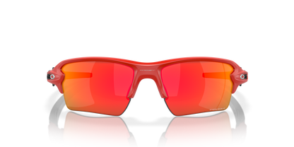 Flak® 2.0 XL prizm ruby Lenses With matte redline Frame