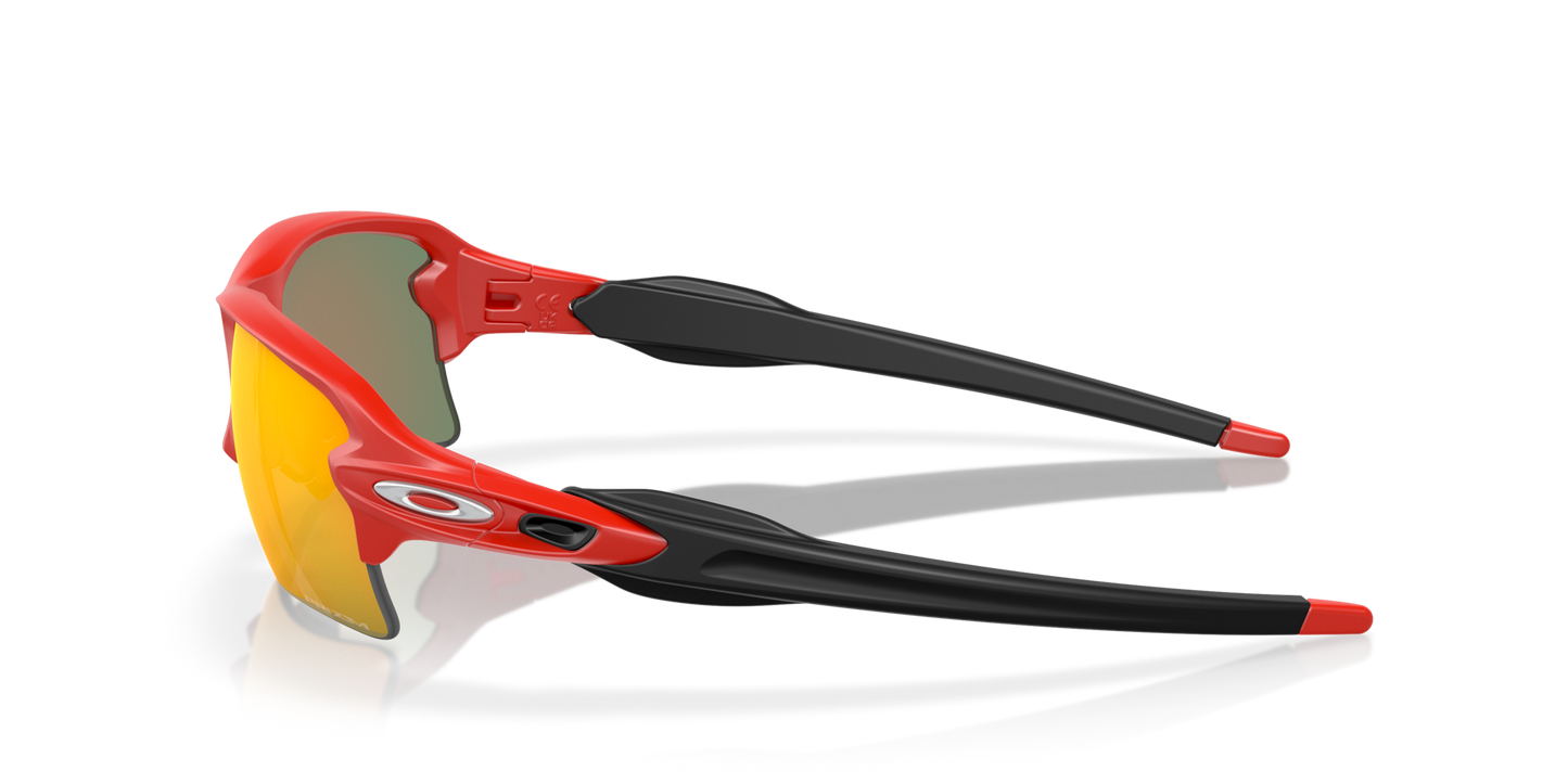 Flak® 2.0 XL prizm ruby Lenses With matte redline Frame