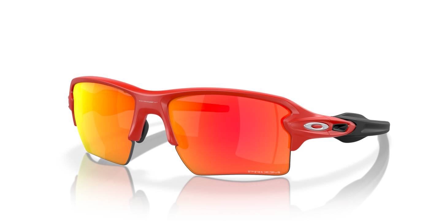 Flak® 2.0 XL prizm ruby Lenses With matte redline Frame