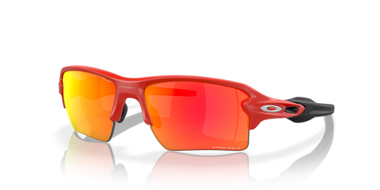Flak® 2.0 XL prizm ruby Lenses With matte redline Frame