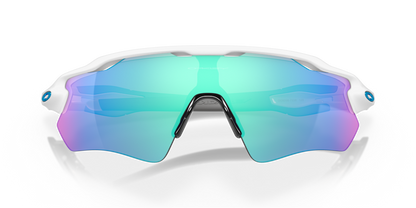 Oakley sunglass Radar® EV Path® Team Colors prizm sapphire Lenses with polished white Frame