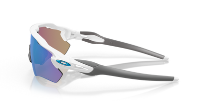 Oakley sunglass Radar® EV Path® Team Colors prizm sapphire Lenses with polished white Frame