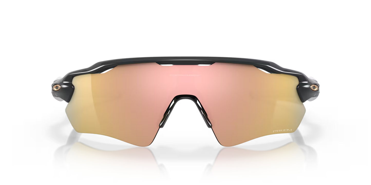 Oakleys Radar EV Path prizm rose gold Lenses,carbon Frame