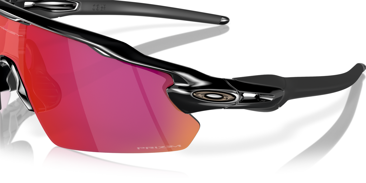 Oakley Sunglass Radar® EV Pitch® Team Colors prizm field Lenses with polished black Frame