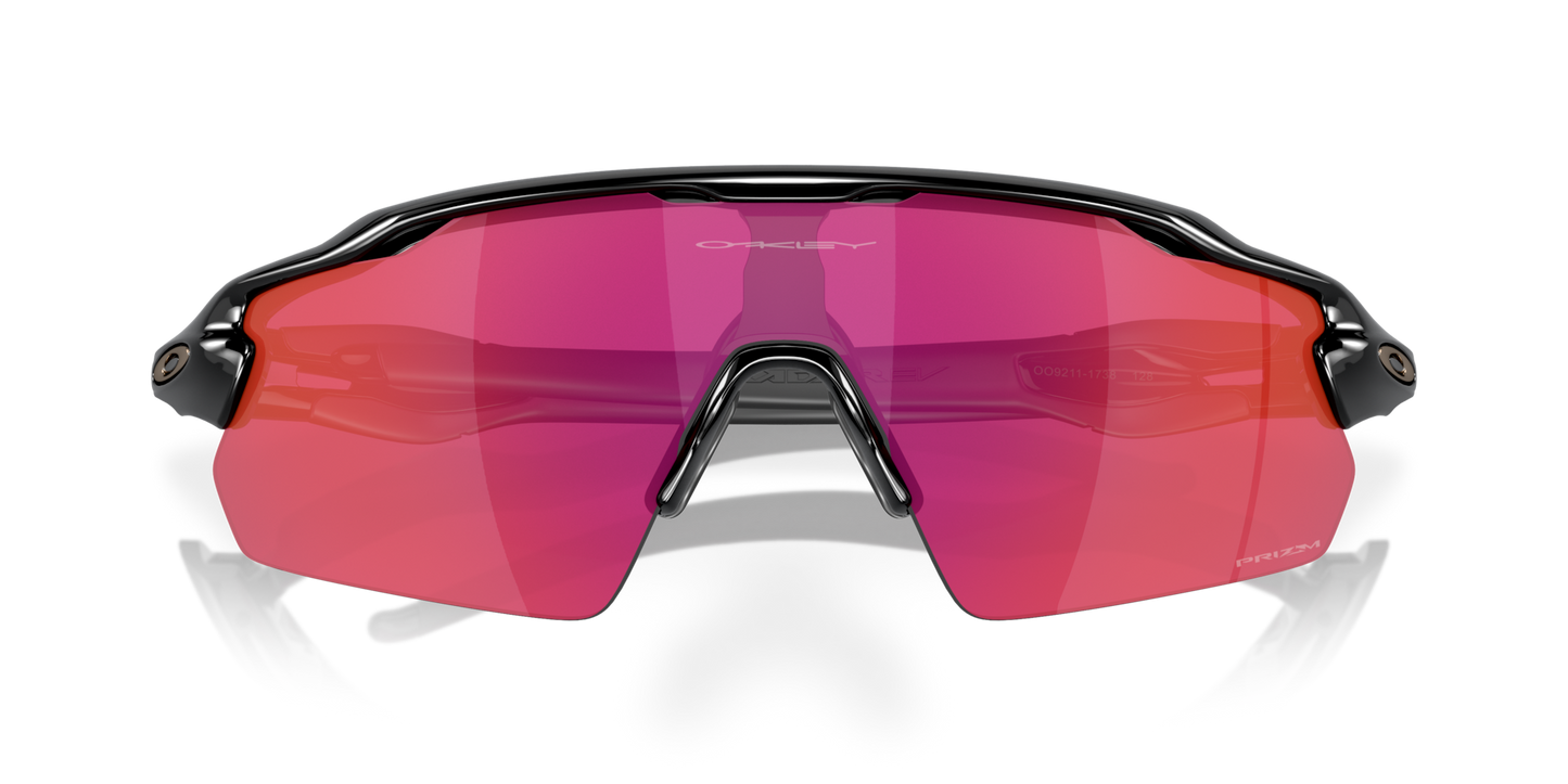 Oakley Sunglass Radar® EV Pitch® Team Colors prizm field Lenses with polished black Frame
