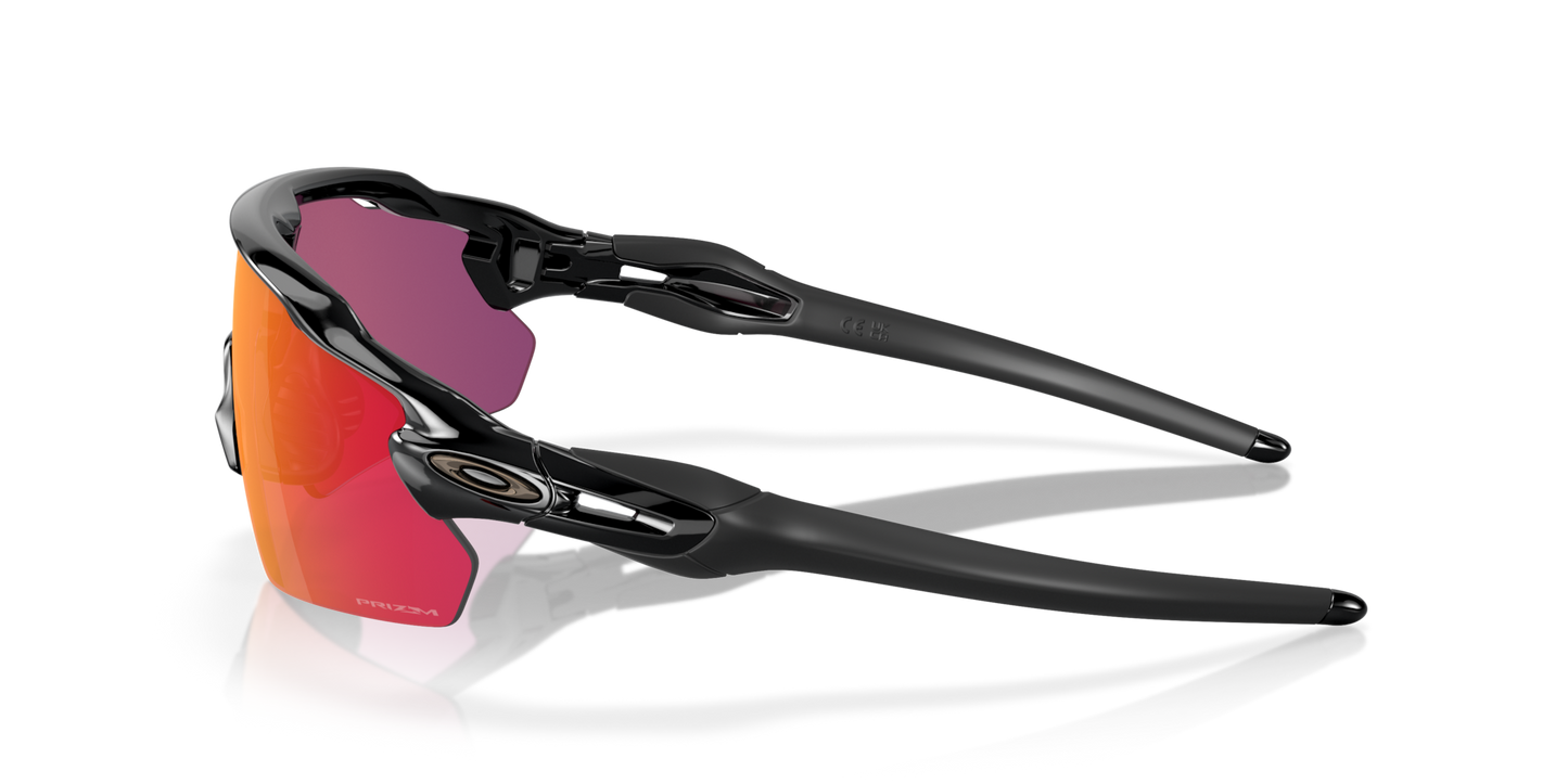 Oakley Sunglass Radar® EV Pitch® Team Colors prizm field Lenses with polished black Frame