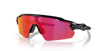 Oakley Sunglass Radar® EV Pitch® Team Colors prizm field Lenses with polished black Frame