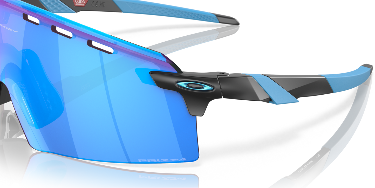 Oakley Sunglass Encoder Strike prizm sapphire Lenses with  matte black Frame