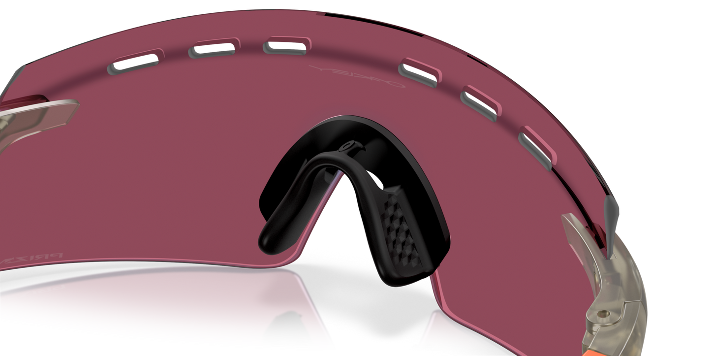oakley Sunglass Encoder Strike rizm road Lenses With matte grey ink Frame