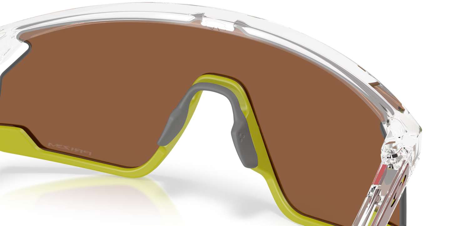 Oakley BXTR prizm tungsten Lenses,polished clear Frame