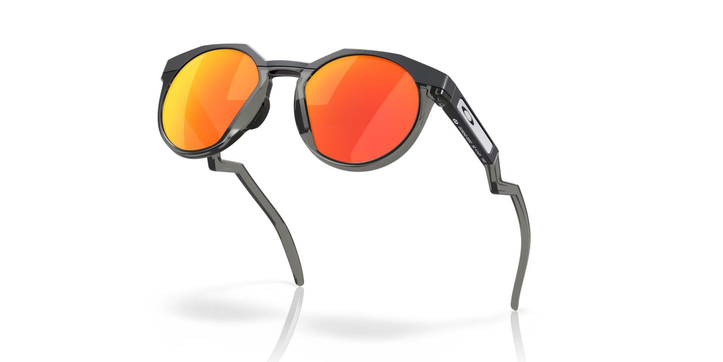 Oakley HSTN prizm ruby Lenses,  matte grey smoke Frame
