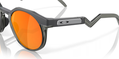 Oakley HSTN prizm ruby Lenses,  matte grey smoke Frame