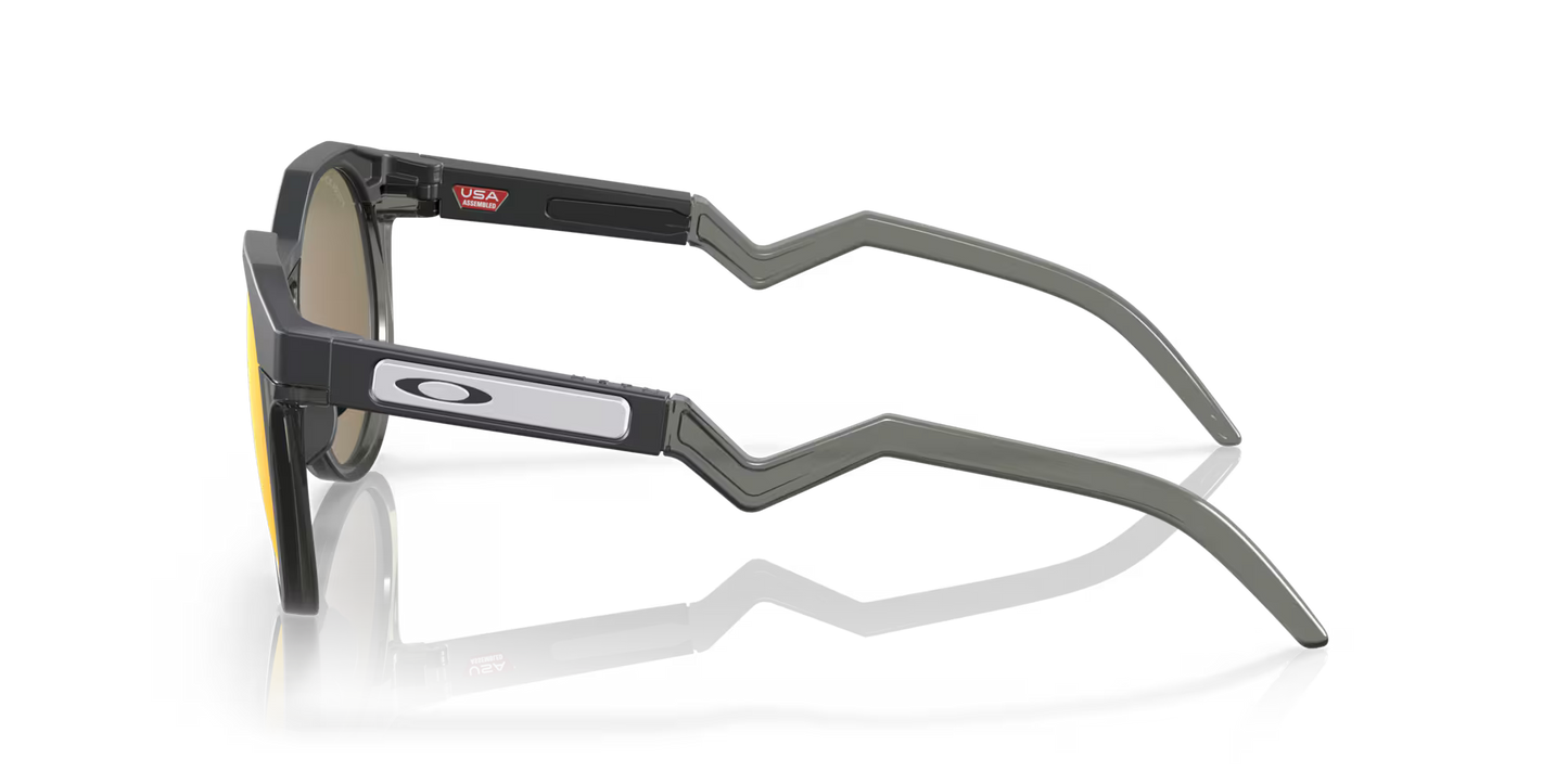 Oakley HSTN prizm ruby Lenses,  matte grey smoke Frame