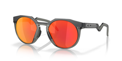 Oakley HSTN prizm ruby Lenses,  matte grey smoke Frame