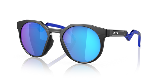 Oakley Sunglass HSTN prizm sapphire polarized Lenses with matte black Frame