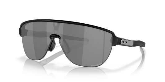 Oakley Sunglass Corridor (Low Bridge Fit) prizm black Lenses,  matte black Frame
