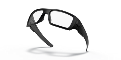Oakley Standard Issue Det Cort clear Lenses,  matte black Frame