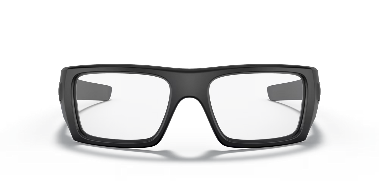 Oakley Standard Issue Det Cort clear Lenses,  matte black Frame
