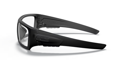 Oakley Standard Issue Det Cort clear Lenses,  matte black Frame