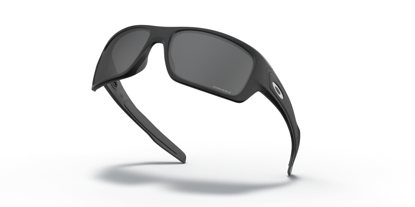 Oakley Sunglass Turbine prizm black Lenses With matte black Frame