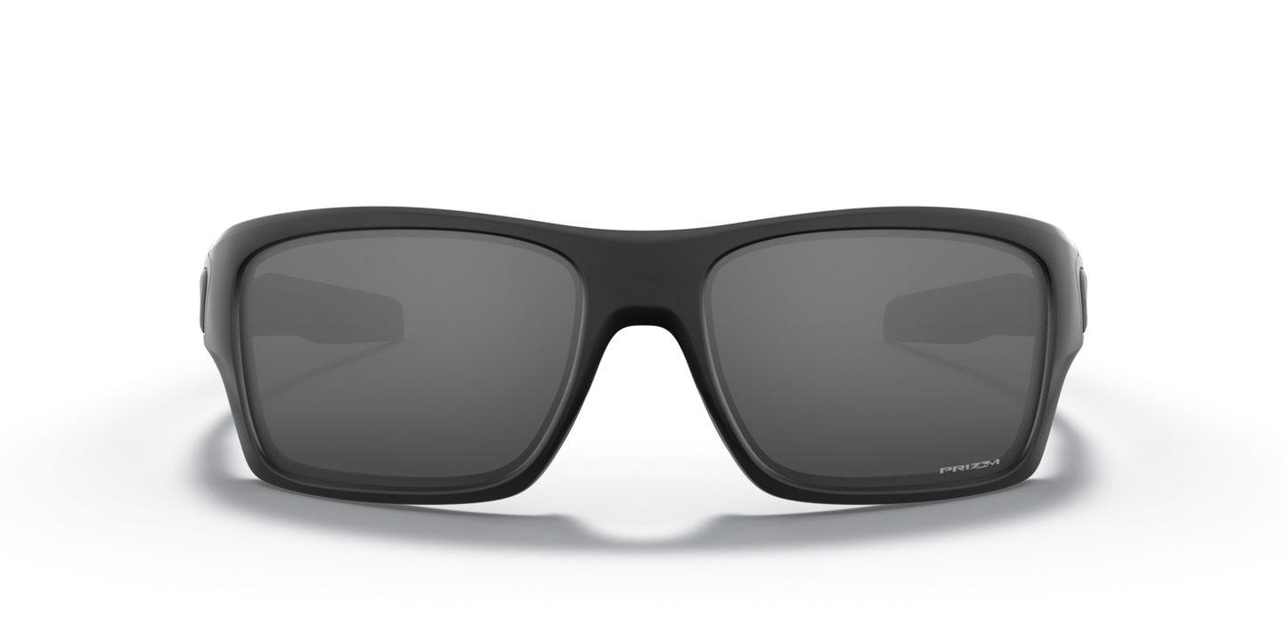 Oakley Sunglass Turbine prizm black Lenses With matte black Frame