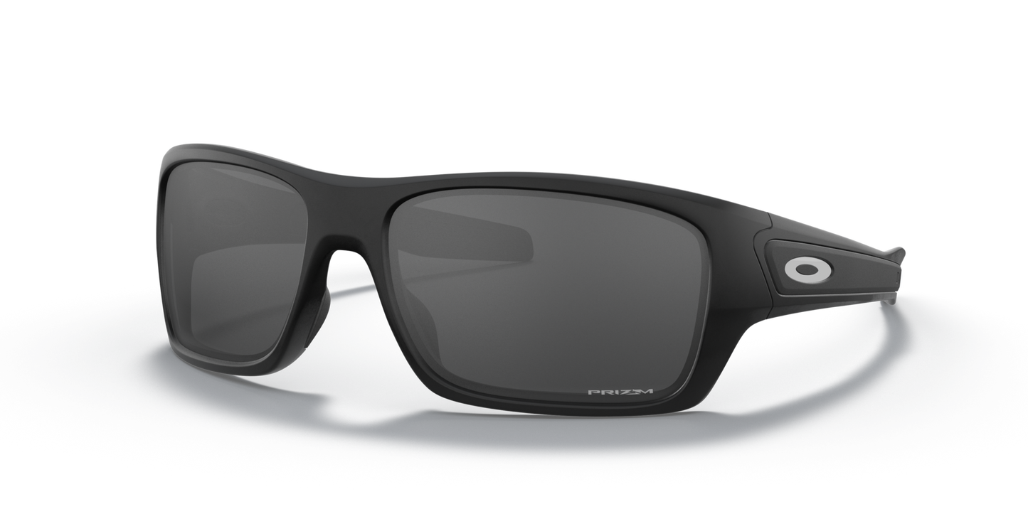 Oakley Sunglass Turbine prizm black Lenses With matte black Frame