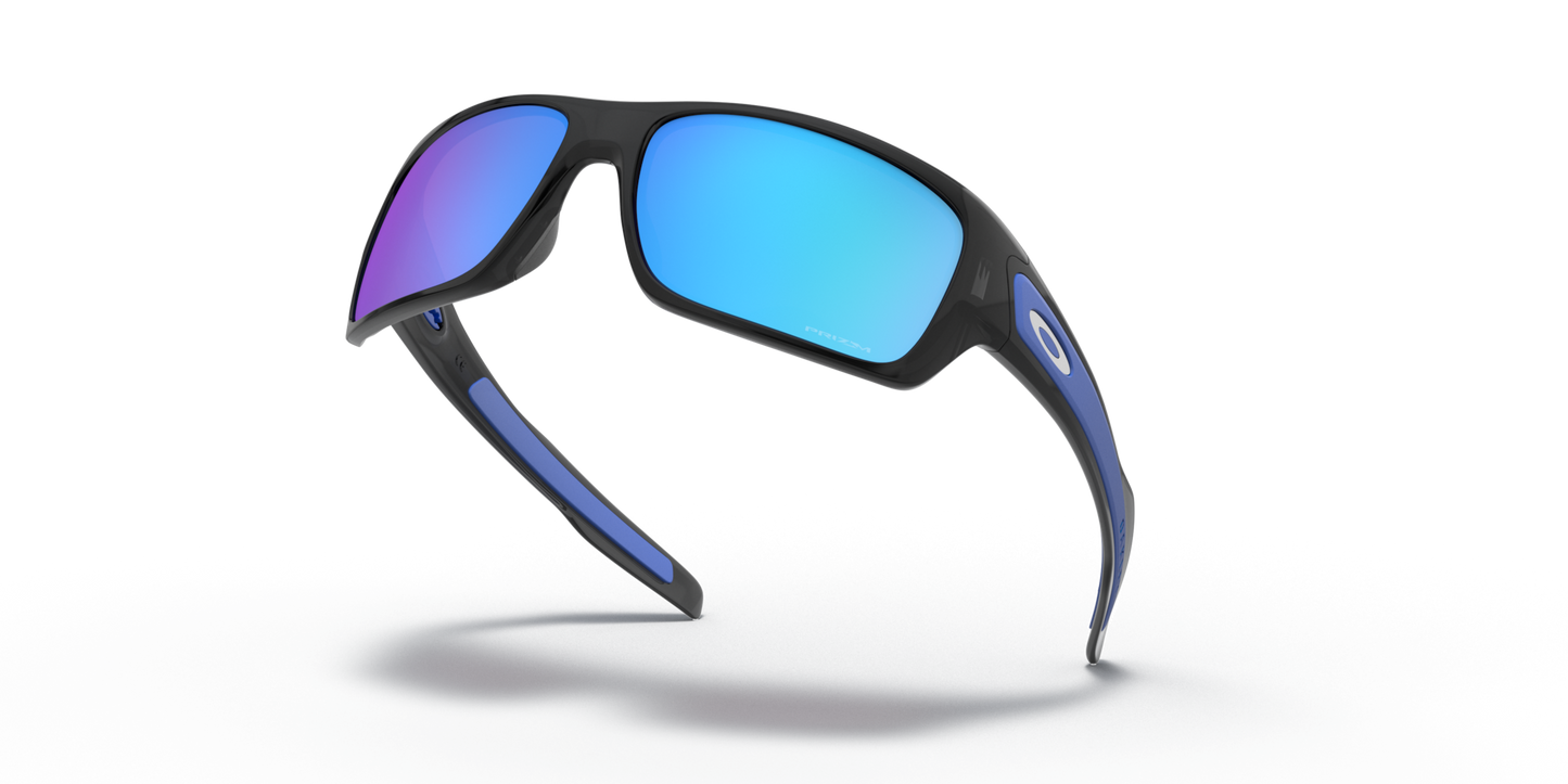 Turbine prizm sapphire Lenses,  black ink Frame