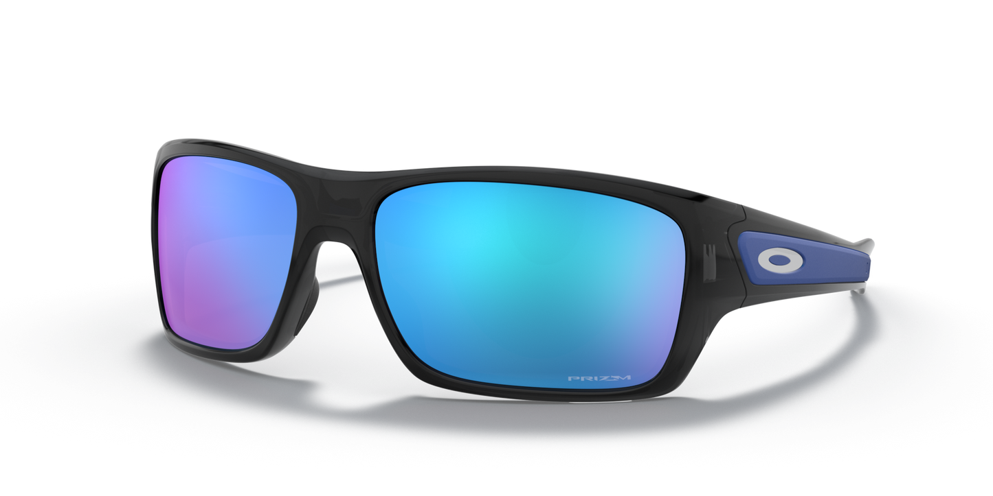 Turbine prizm sapphire Lenses,  black ink Frame
