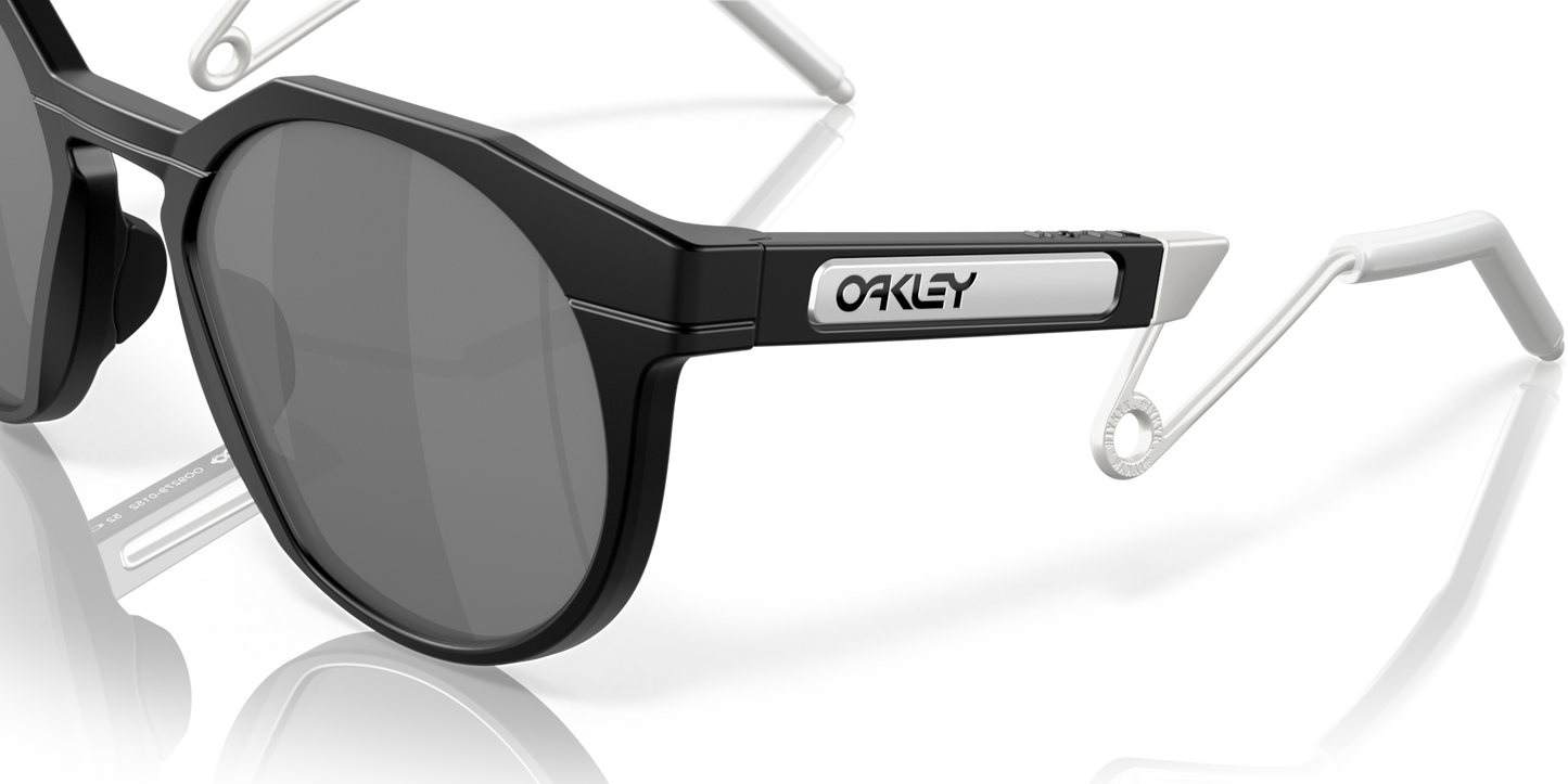 Oakley Sunglass HSTN Metal prizm black Lenses,  matte black Frame