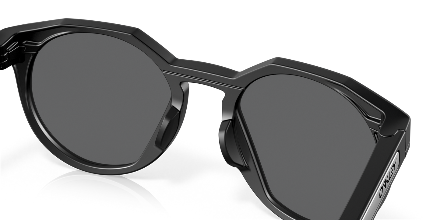 Oakley Sunglass HSTN Metal prizm black Lenses,  matte black Frame