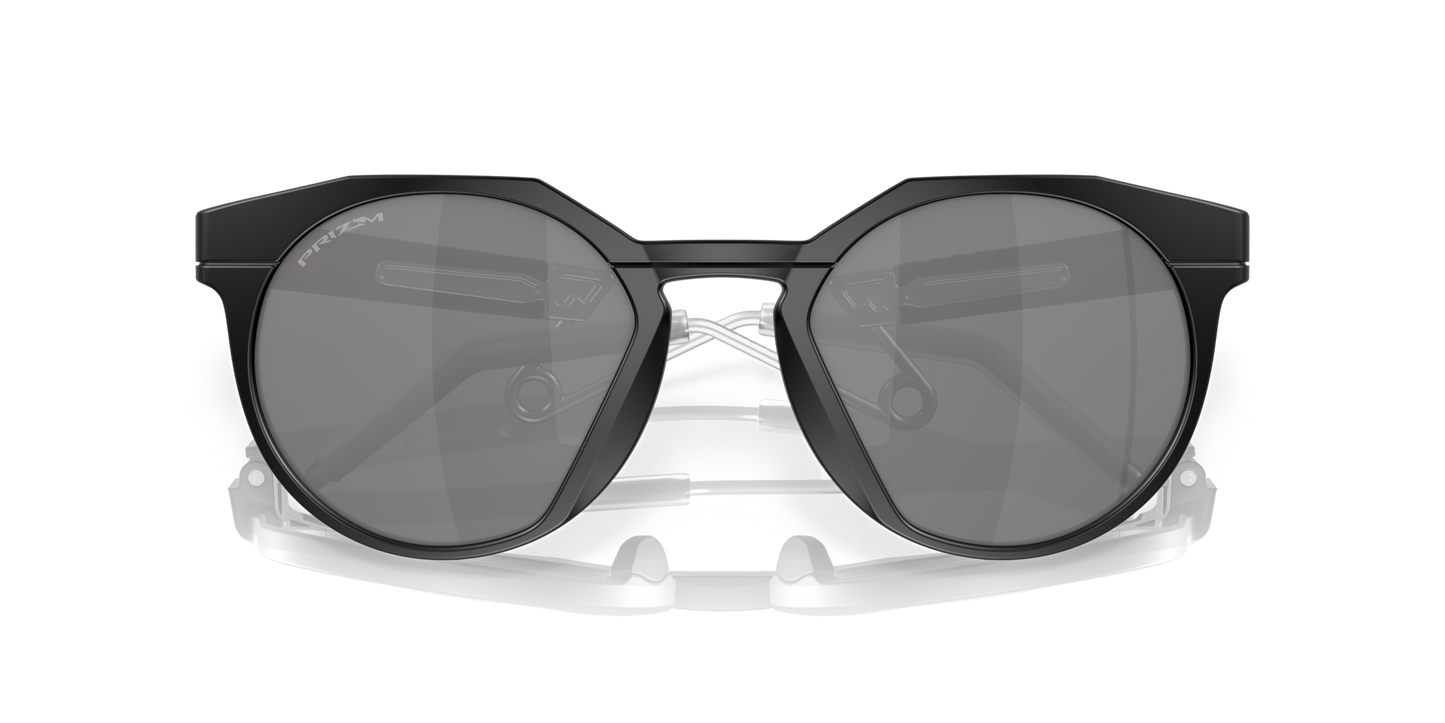 Oakley Sunglass HSTN Metal prizm black Lenses,  matte black Frame