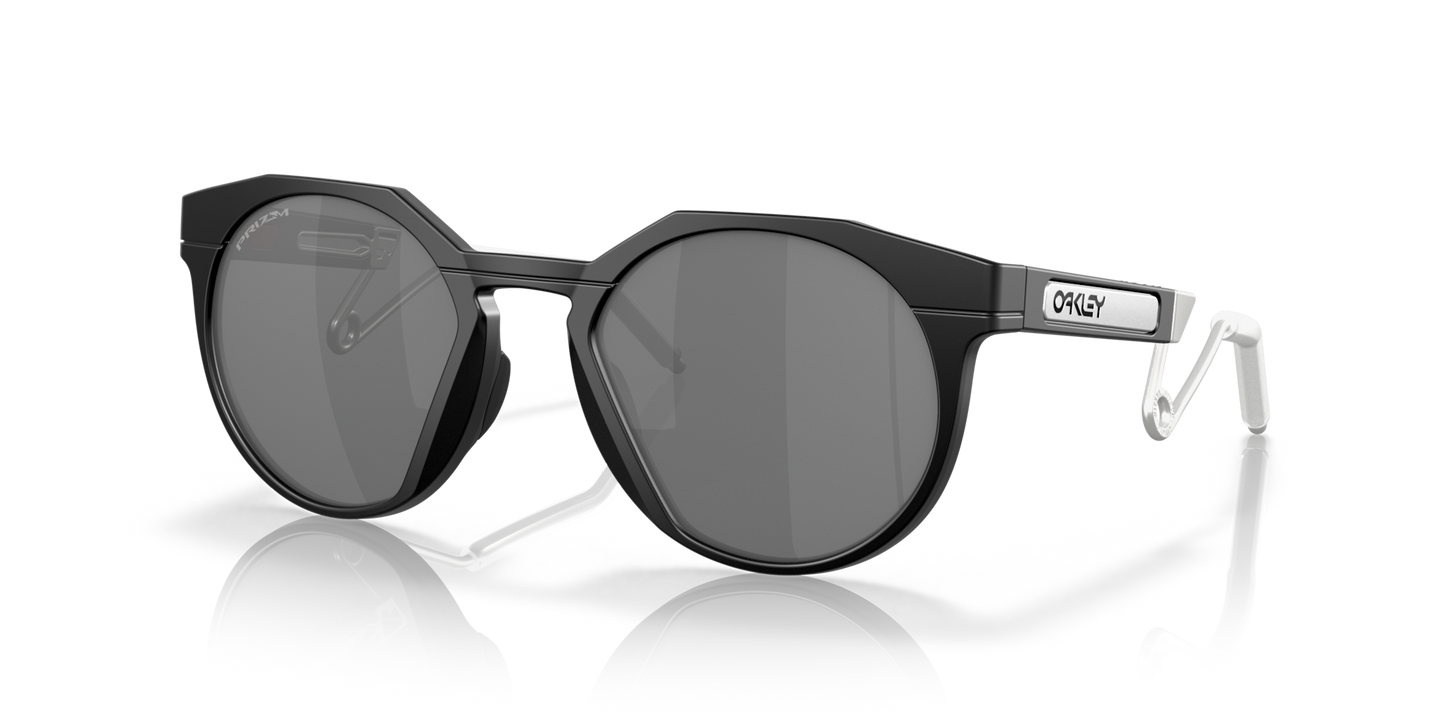 Oakley Sunglass HSTN Metal prizm black Lenses,  matte black Frame