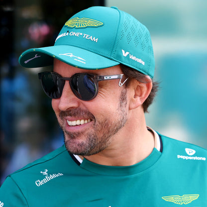 Oakley X Aston Martin Aramco F1® Team HSTN Metal prizm black Lenses with grey ink Frame