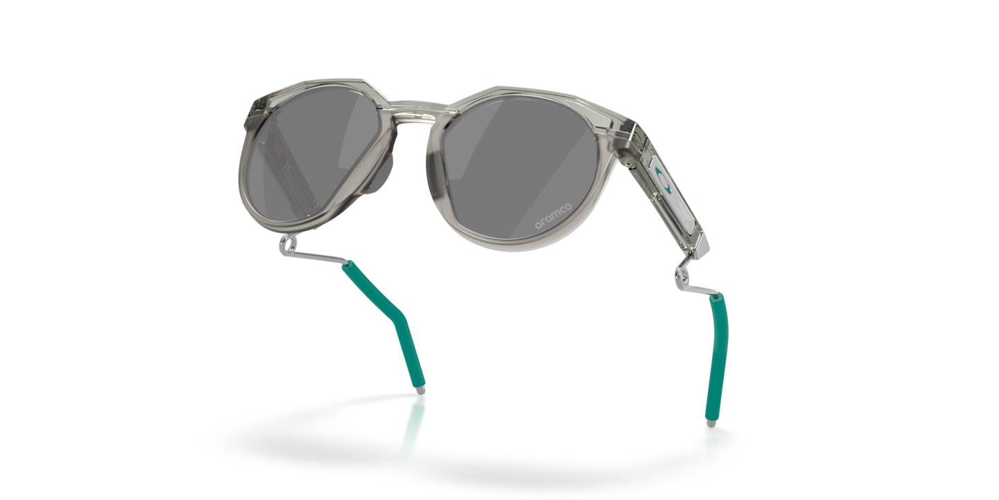 Oakley X Aston Martin Aramco F1® Team HSTN Metal prizm black Lenses with grey ink Frame