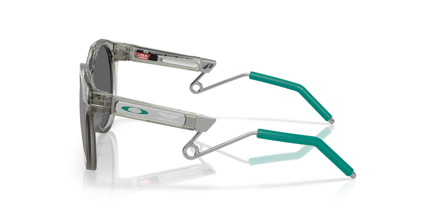 Oakley X Aston Martin Aramco F1® Team HSTN Metal prizm black Lenses with grey ink Frame