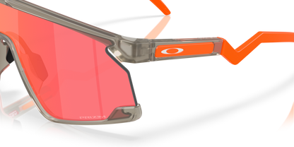 Oakley Sunglass BXTR prizm trail torch Lenses with matte grey ink Frame